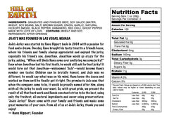 Hell On Earth - Beef Jerky 2oz