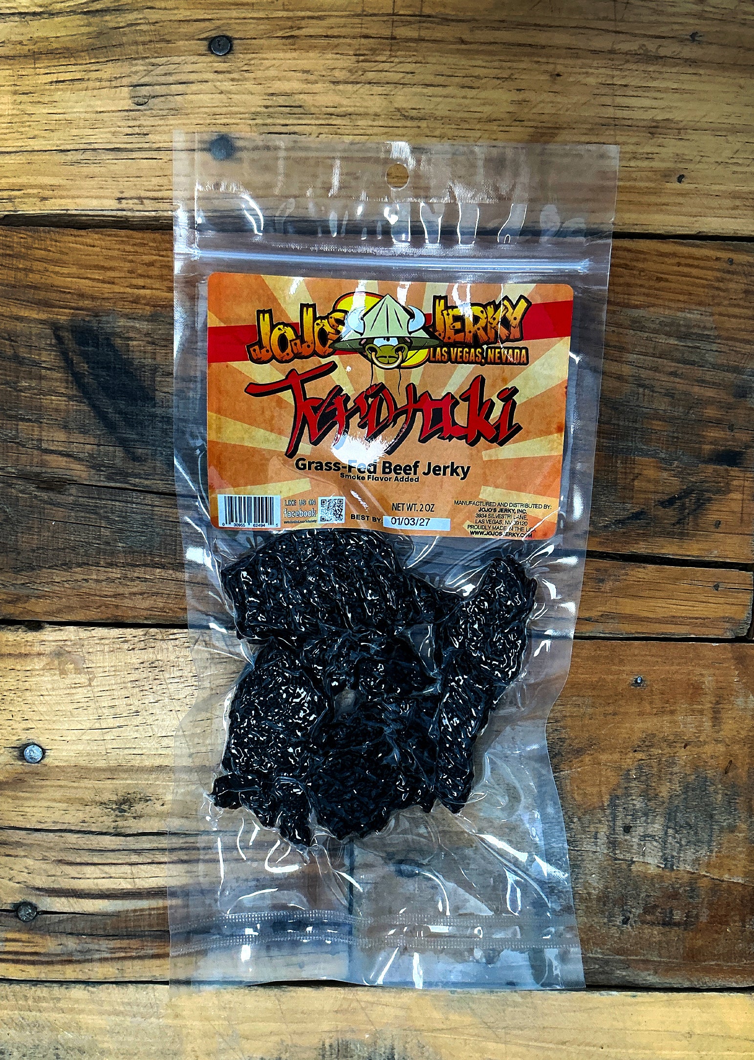 Teriyaki Beef Jerky 2oz